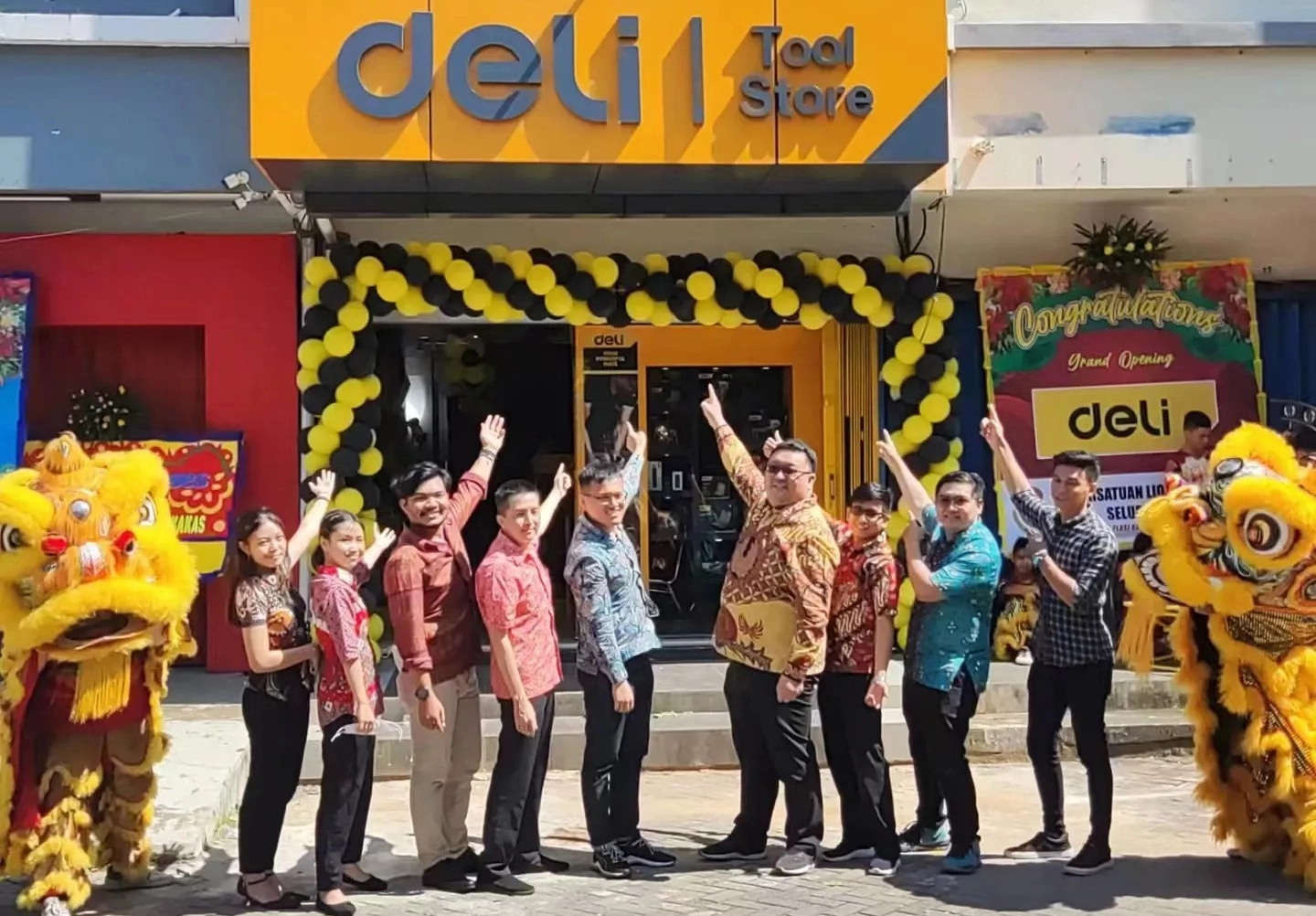 Opening the First Showroom in Indonesia, Deli Tool Store is Present at Pontianak Mall - 翻译中...