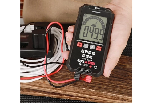 How to use the large display multimeter? - 翻译中...