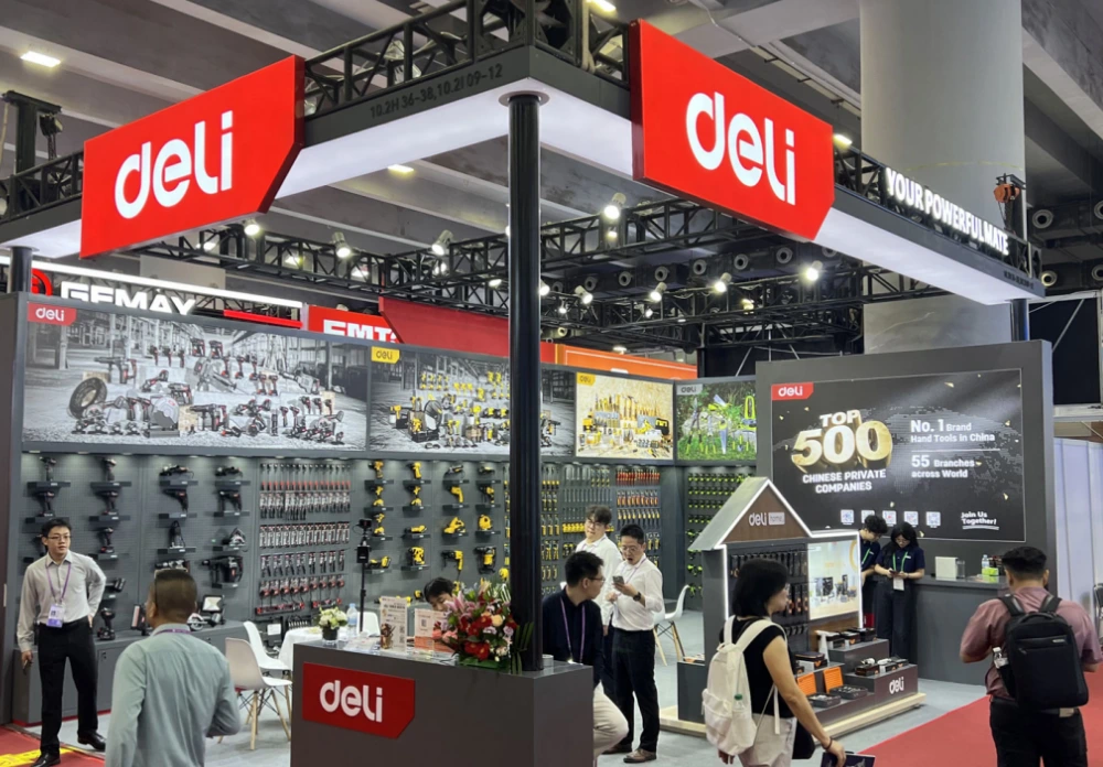 Deli Tools Shines at the 138th Canton Fair — Strengthening Global Influence and Partnerships